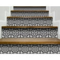 thumbnail image 6 of HomeRoots 399899 8 x 8 in. Tulipa Gray & White Peel & Stick Removable Tiles, 6 of 9