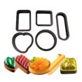thumbnail image 3 of YAOMOBB Pastry Mold Easy Clean Tart Ring Non stick DIY Baking Tool Plastic Mould, 3 of 5