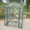 thumbnail image 3 of Greenhouse Tent Cover, Portable PVC Plant Green House, Mini Warm Flower Plants Waterproof Plant Cover for Outdoor, Indoor Gardening Planting(Without Iron Stand), 3 of 7