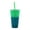 Multicolor, variant on Visland Changing Cups Blank Cups 24oz Reusable Tumbler with Lids and Straws,BPA Free Reusable Cold Drink Cups with Lids and Straws, Smoothie Cups,Party Cups