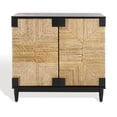 thumbnail image 2 of SAFAVIEH Couture Roseanne Nightstand, Black/Natural, 2 of 14