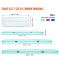 thumbnail image 2 of KFFKFF 10FT Air Track Inflatable Training Tumbling Gymnastics Gym Mat with Pump, 2 of 9