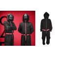 thumbnail image 4 of Squid Game Cosplay Jumpsuits, Red Long Sleeved One-Piece Cosplay for Both Men and Women Halloween Gifts for Super Hero Fans (Pink) Size: XL, 4 of 8