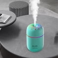 thumbnail image 3 of Humidificador de aire Humidificador para bebés, 300 ml silencioso y mini humidificador con apagado automático de lámpara para el dormitorio para hogar, ahorro Fanmusic Humidificador de aire, 3 of 6