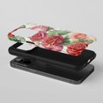 thumbnail image 2 of Roses For All iPhone Series Protective Phone Case Watercolor Floral Red Pink, 2 of 7