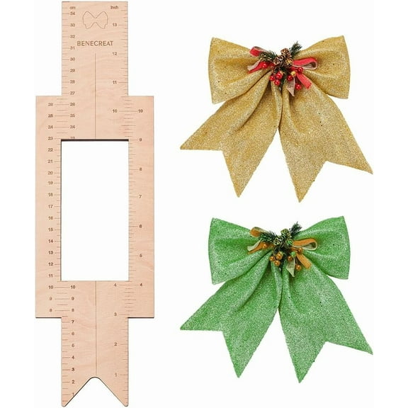 1pc Beech Plywood Ruler Measuring Tool BurlyWood 35x10x0.6cm