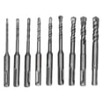 thumbnail image 1 of Masonry Drill Bit Set Carbide Tip Rotary Hammer Tool for Brick Concrete Rock 4?12mm Diameter160mm, 1 of 5