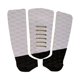 thumbnail image 1 of 3 almohadillas de tracción para tabla de surf, almohadillas de cola EVA antideslizantes para deportes acuáticos Negro Blanco 31x30cm, 1 of 9
