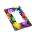 thumbnail image 3 of Kll Colorful Easter Eggs1 Wall Plate,Gloss Finish,Standard Size 1 - 5" X 3", Polycarbonate Thermoplastic,Electric Receptacle Plug Covers, 3 of 8