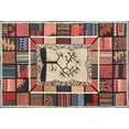 thumbnail image 1 of Ahgly Company Indoor Rectangle Contemporary Brown Red Southwestern Area Rugs, 4' x 6', 1 of 6