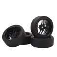 thumbnail image 3 of JUEGO DE LLANTAS DE RUEDAS DE NEUMÍCOS RC DE 4 PIZAS, Neumícos de Goma Hexagonales de 12 mm, Neumós a la deriva de Alta Resistencia Al Desgate para Coche de Carreras, 3 of 7