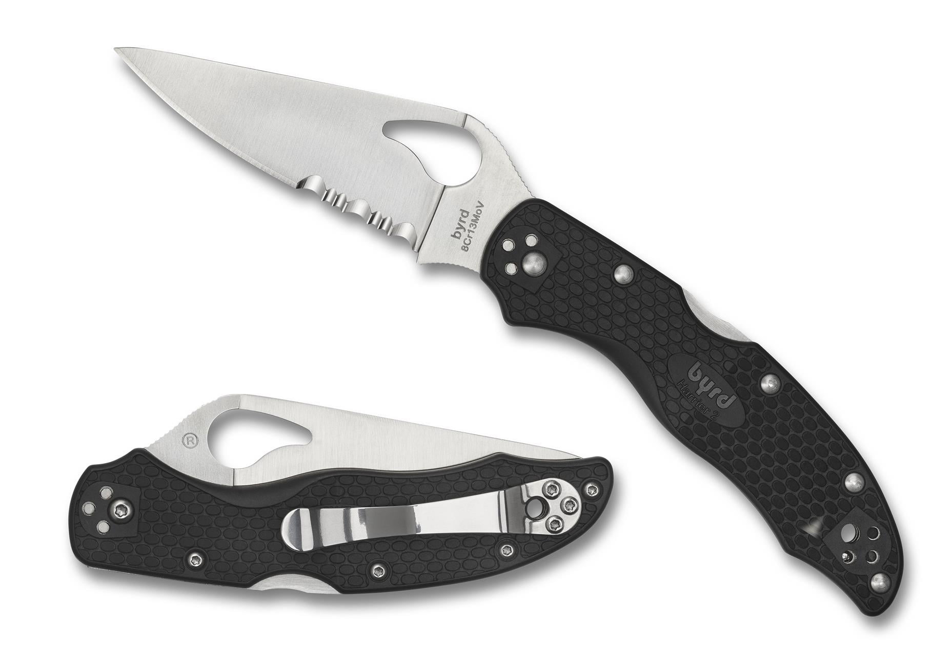 Byrd BY01PSBK2 Harrier 2 Lockback Folding Knife Saw Blade