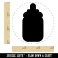 thumbnail image 2 of Baby Bottle Solid Self-Inking Rubber Stamp Ink Stamper - Yellow Ink - Small 3/4 Inch, 2 of 7
