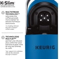 thumbnail image 4 of Keurig K-Slim Single Serve K-Cup Pod Coffee Maker, Featuring Simple Push Button Controls And MultiStream Technology, Twilight Blue, 4 of 5
