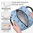 thumbnail image 3 of Disketp French Bulldog Puppy Bolsa Térmica para Almuerzo, Lonchera con Abertura Amplia y Gran Capacidad, Organizador Reutilizable para Mujeres, Hombres y Adultos, 3 of 6