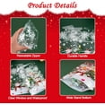 thumbnail image 3 of Resealable Christmas Zip Lock Bags 50PCS Clear Christmas Snowman Plastic Sealing Bags for Xmas Holiday Party Candy Small Gift Wrapping Supplies Decor, 3 of 6