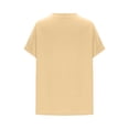 thumbnail image 4 of mfyjkho Tops Para Hacer Ejercicio, Camisas De Maternidad Para Mujer, Túnica De Manga Corta Con Cuello Redondo, Blusas Casuales Para Primavera Y Verano, Ropa Tops Para Salir Para Mujer Xxl, 4 of 8