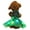 Black/Green LED, variant on Petitebelle Rhinestone Happy St Patrick's Day Puppy Dog Dress (White/Green Clovers, Small)