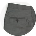 thumbnail image 7 of Men’s Premium Modern Fit Charcoal Gray With Black Peak Lapel One Button Tuxedos, 7 of 7