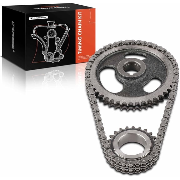 A-Premium 3PCS Engine Timing Chain Kit W/Sprocket Compatible with Dodge, Chrysler & Plymouth - Ram 1500, Charger, Durango, Challenger, Dart, Dakota, Cordoba, Imperial, Aspen, B100, B200 Van, Fury