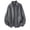 Black-A, variant on Mens Casual Elastic Plaid Button Down Overshirt Lapel Oversized Long Sleeve Breathable Woven Shirts with Chest Pocket