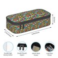 thumbnail image 4 of Uemuo Color Summer Printed Large Pencil Case, Big Capacity Pencil Pouch Stationery Pen Bag, Storage High Capacity Bag Pouch Holder Box Organizer, Marker Pen Case, 4 of 9
