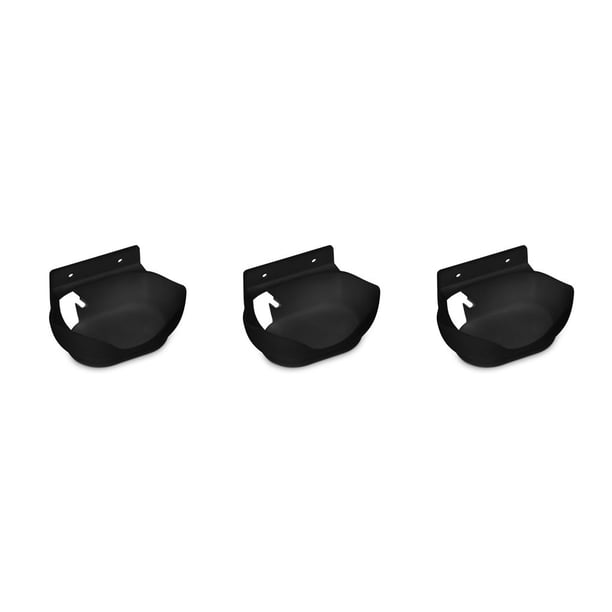Inteprter Bastidores de altavoces Material plástico premium creativo Útil Soporte de altavoz fácil de usar Soporte de sonido para el hogar Negro Type1 NO1