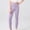 Purple, variant on Crunowin Girls Yoga Leggings, Fall Winter Stretchy Elastic Waist Kids Sports Pants Black 3-4 T