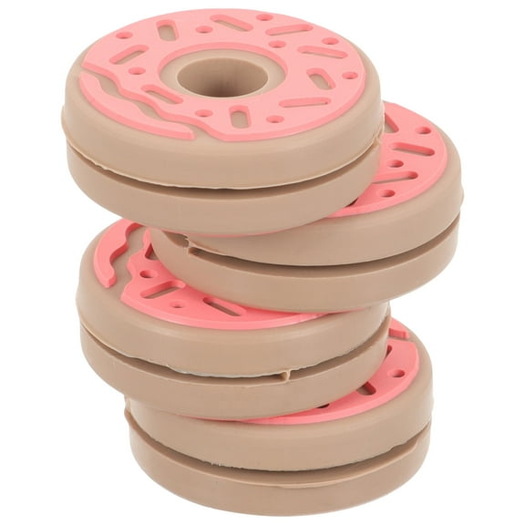 WRISTBIQUE Racket Dampener Pink 4Pcs 1.0In Silicone