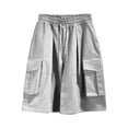 thumbnail image 4 of Men's Casual Shorts 6 Little Fuzzy Mens Work Out Shorts Baggy Workout Short Lightweight Men S Basketball Men's Yoga Men under Mens Tennis Short Casual Jogging Summer Grey 2XL, 4 of 4