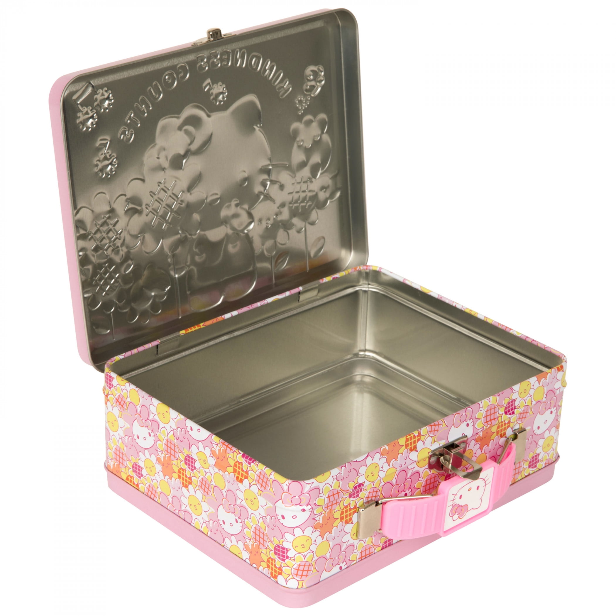 Tin Box Company Hello Kitty Pastel Kindness Tin Reusable Lunch Box