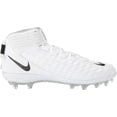 thumbnail image 6 of Nike Force Savage Pro 2 Men's Football Cleat Color: White/Wolf Grey/Black Size: 9.5, 6 of 8