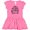 Raspberry with Polka Dots, variant on Inktastic My Aunt and Uncle Love Me Niece Girls Baby Dress