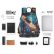 thumbnail image 4 of Balery Colorful Planet Universe Mochila ligera para hombre y mujer: duradera e impermeable, ideal para la escuela, el trabajo, viajes y uso diario., 4 of 7