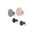 thumbnail image 1 of Blomus 65801 Crochets de Mur de Ponto&44; Couleurs Assorties - Pack de 4, 1 of 1