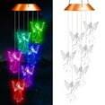 thumbnail image 7 of KMSS Solar Light Wind Chimes for Outdoor Decor for Garden Patio Yard Porch Decoraion for Mom Grandma Mothers Day Memorial Wind Chimes (1PCS), 7 of 7
