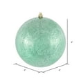 thumbnail image 6 of 6" Seafoam Shiny Mercury Ball 4/Bag, 6 of 6