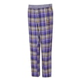 thumbnail image 2 of Women's Concepts Sport  Purple Minnesota Vikings Laney Plaid Tri-Blend Pants, 2 of 3