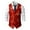 Red, variant on MuXiKeJi Clothes Christmas Vest for Mens,Printed Festive Party Outerwear Jacket,Holiday Graphic Sweater Vest Mens Fall Winter Clothing