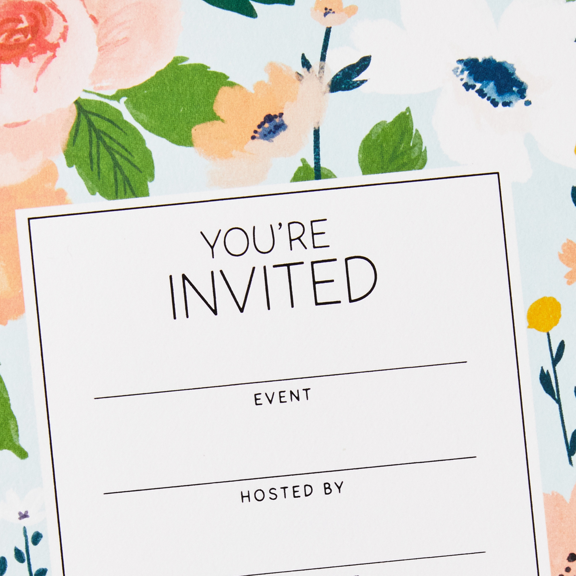 Hallmark General Invitation (Invitation Elegant Floral)