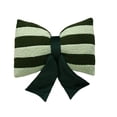 thumbnail image 2 of BiFandian Striped Bow Decorative Throw Pillows, Modern Cute Cushions for Sofa Throw, Plush Stripes Bow Cushion Pillow for Living Room Bedroom Home Christmas Indoor Decorations, 2 of 8