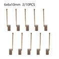 thumbnail image 6 of 2/10pc Carbon Brush 6x6x10mm for Blower Motor, Fan Motor, Windshield Wiper Motor, 6 of 11