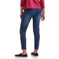 thumbnail image 4 of Oh! Mamma Maternity Women's Skinny Jeans with Demi Panel and Frayed Hem (Women's & Women's Plus), 4 of 6