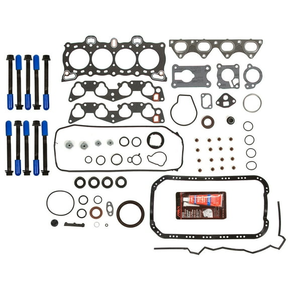 Evergreen FSHB4026C Full Gasket Set Head Bolts Fit 88-95 Honda Civic Del Sol SOHC 1.5 D15B D16A6 16V