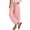 Pink, variant on LEAVINGSUO Women's Cotton Linen Pants Drawstring Elastic Waist Straight Loose Fit Jogger Trousers with Cuffed Hem Light Blue S