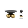 thumbnail image 2 of Meridian Furniture Naples Cement Textured Top Coffee Table, 2 of 9