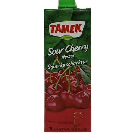 Tamek Sour Cherry Juice – 34fl.oz (Carton) (Best Sour E Juice 2019)