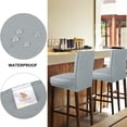 thumbnail image 4 of PiccoCasa Waterproof Bar Stool Covers for Counter Height Side Chair Covers, 4 of 9
