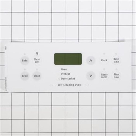 WCI WCI316220804 Range Oven Control Overlay for 12-2299-10-05