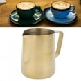 thumbnail image 5 of Milk Frothing Pitcher,Stainless Steel Coffee Milk Frothing Cup Pitcher Jug with Scale for Home Coffee Latte Art [S], 5 of 9